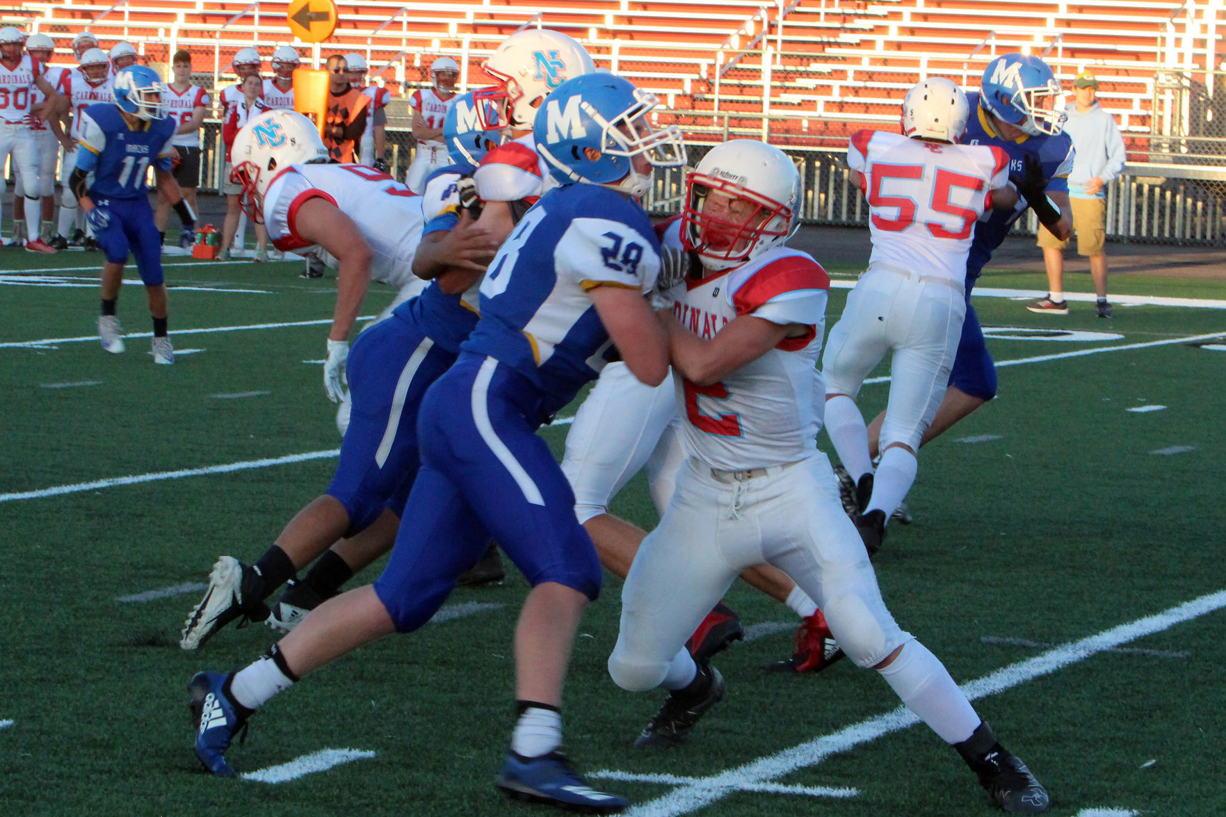 Wausau Newman at McDonell 8-30-19